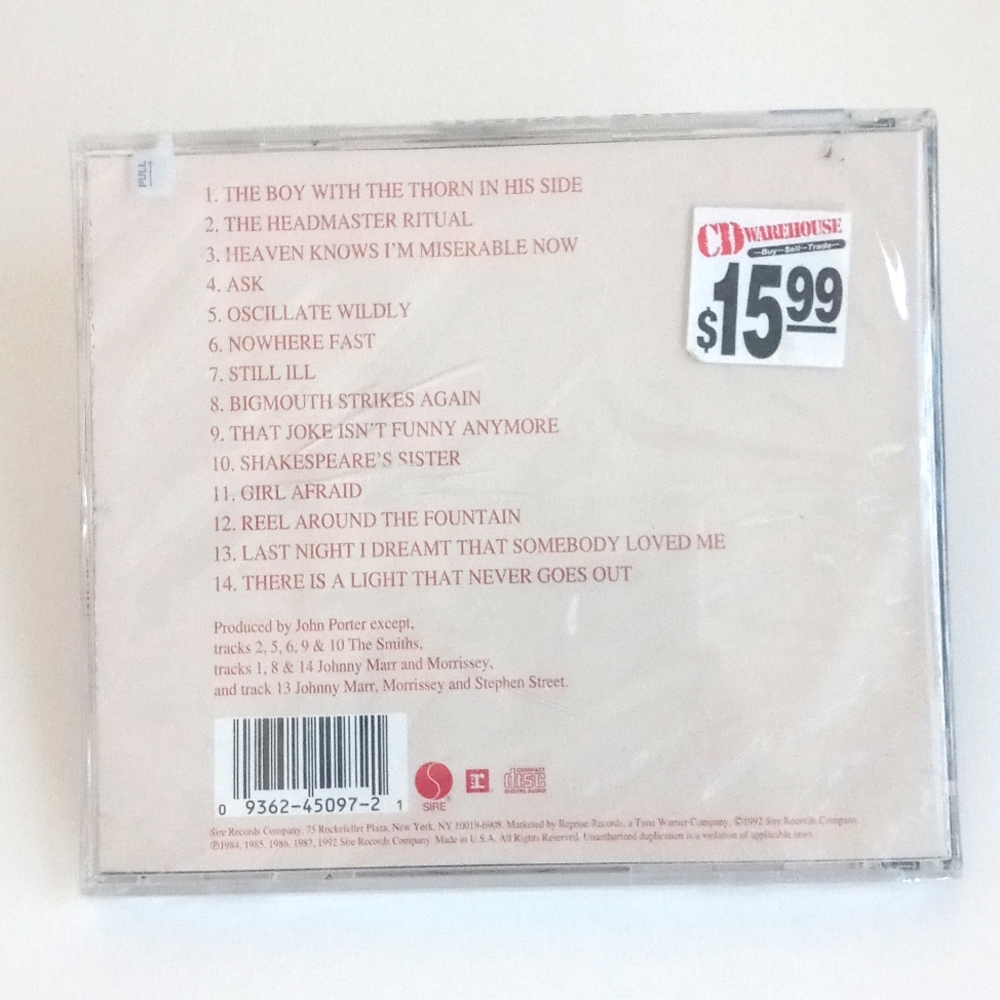 The Smiths Best Of 1 Best of 2 CD Set New Sealed - Picture 7 of 12